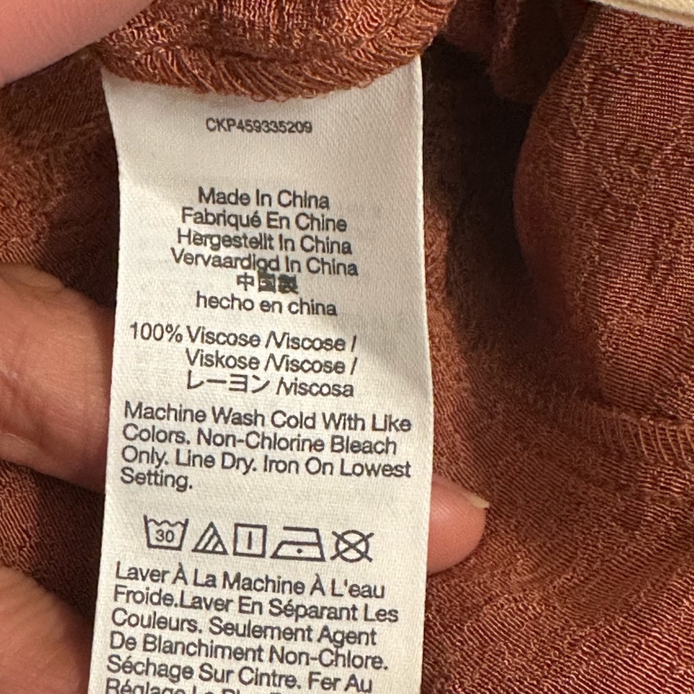 Madewell Rust Midi Skirt - Picture 7 of 13